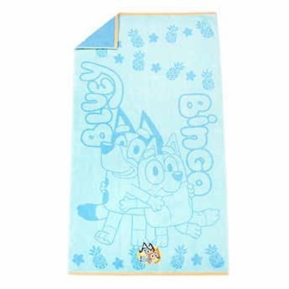COPY - Licensed Bluey Beach Towel 63” x 34”
